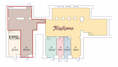 22,6 м², помещение свободного назначения - изображение 5