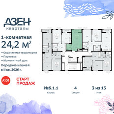 Квартира 24,2 м², студия - изображение 4