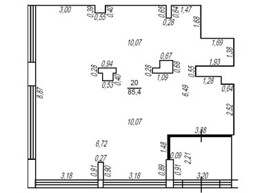 85,4 м², торговое помещение - изображение 5