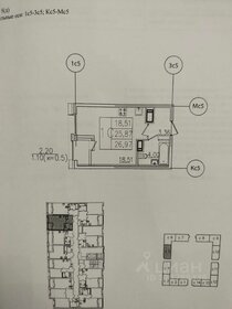 Квартира 27 м², студия - изображение 1