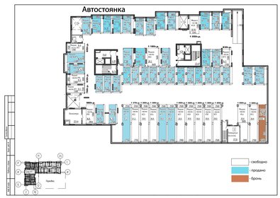 16,8 м², машиноместо 980 000 ₽ - изображение 72