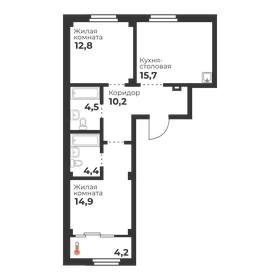 87 м², 2-комнатная квартира 7 299 000 ₽ - изображение 77