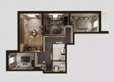 34,5 м², 1-комнатная квартира 2 200 000 ₽ - изображение 35