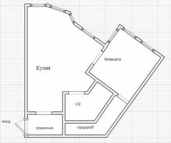 Квартира 42 м², 1-комнатная - изображение 1