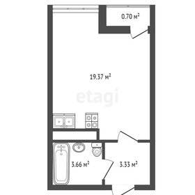 Квартира 27,1 м², студия - изображение 2