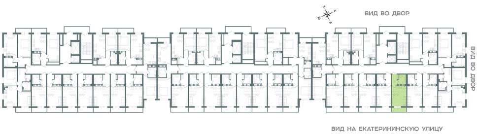 28 м², квартира-студия 3 500 000 ₽ - изображение 79