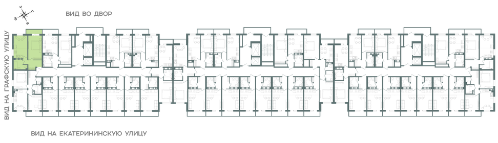 39,6 м², 1-комнатная квартира 7 850 000 ₽ - изображение 63