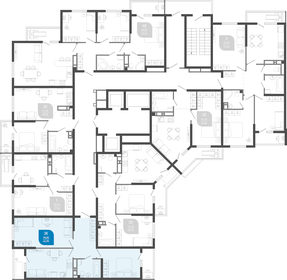 64 м², 2-комнатная квартира 12 950 000 ₽ - изображение 69