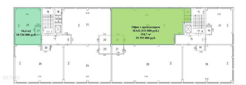 24,3 м², готовый бизнес 34 897 000 ₽ - изображение 17