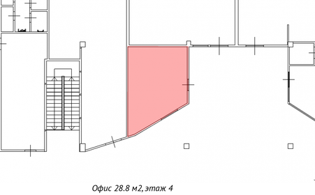 28,8 м², офис - изображение 5