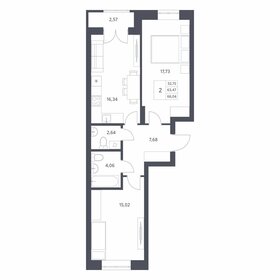 64,3 м², 2-комнатная квартира 8 950 000 ₽ - изображение 26