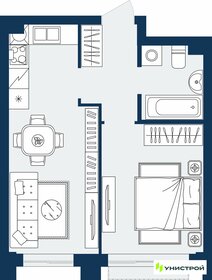 Квартира 36,5 м², 1-комнатная - изображение 1