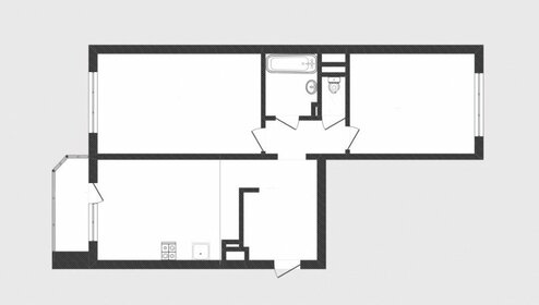 Квартира 67,5 м², 2-комнатная - изображение 1