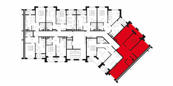 72,2 м², 3-комнатная квартира 7 500 000 ₽ - изображение 66