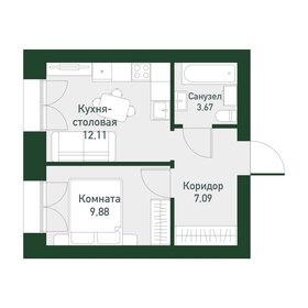38 м², 1-комнатная квартира 4 350 000 ₽ - изображение 57