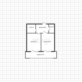 46,5 м², 1-комнатная квартира 5 480 000 ₽ - изображение 15