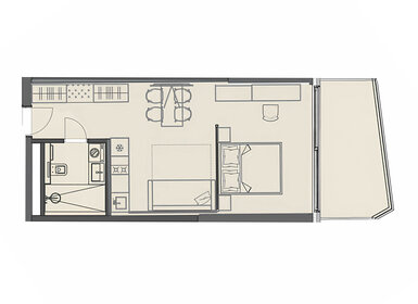 47,3 м², 1-комнатные апартаменты 70 950 000 ₽ - изображение 12