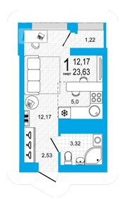 24,3 м², квартира-студия 3 790 000 ₽ - изображение 8