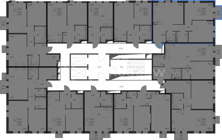 Квартира 58,3 м², 2-комнатная - изображение 2