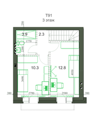 92,3 м², 4-комнатная квартира 8 344 000 ₽ - изображение 33