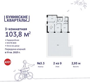 93,8 м², 3-комнатная квартира 17 004 232 ₽ - изображение 6