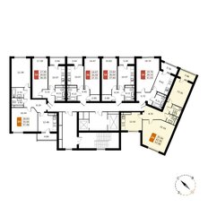 Квартира 63,1 м², 2-комнатная - изображение 3