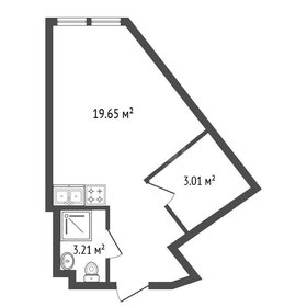Квартира 31,9 м², студия - изображение 1