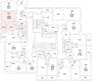 39,7 м², 1-комнатная квартира 10 400 000 ₽ - изображение 75