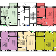 Квартира 68,5 м², 3-комнатная - изображение 5