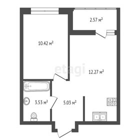 Квартира 30,8 м², 1-комнатная - изображение 2