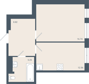 40 м², 1-комнатная квартира 4 750 000 ₽ - изображение 98