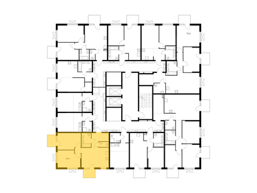 53,8 м², 2-комнатная квартира 8 287 567 ₽ - изображение 43