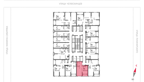 38,3 м², 1-комнатная квартира 8 200 000 ₽ - изображение 38