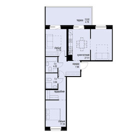 76,6 м², 3-комнатная квартира 21 256 000 ₽ - изображение 116