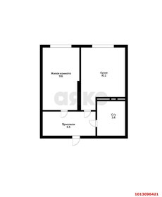 Квартира 28,4 м², 1-комнатная - изображение 1