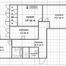 Квартира 87,9 м², 3-комнатная - изображение 2
