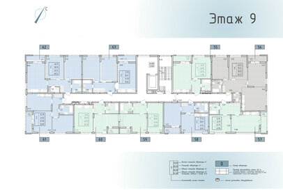 43,9 м², 2-комнатная квартира 3 999 000 ₽ - изображение 77