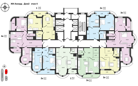 Квартира 71,5 м², 3-комнатная - изображение 2