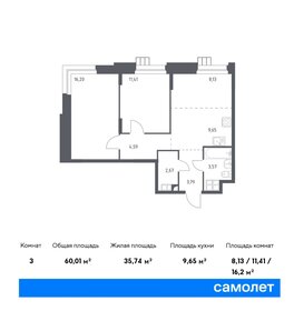 59,3 м², 2-комнатная квартира 15 000 000 ₽ - изображение 138