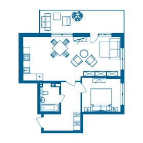 75,4 м², 2-комнатные апартаменты 24 145 942 ₽ - изображение 45
