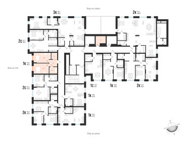 51,6 м², 2-комнатная квартира 4 499 000 ₽ - изображение 104