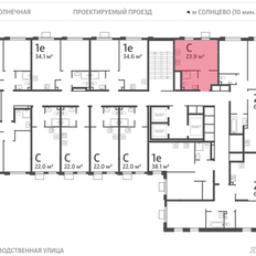 Квартира 23,9 м², студия - изображение 2