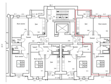 65,5 м², 2-комнатная квартира 7 794 500 ₽ - изображение 8