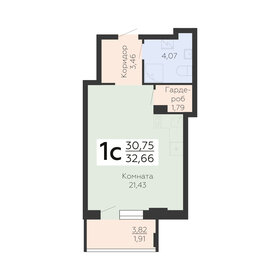 31,4 м², 1-комнатная квартира 2 950 000 ₽ - изображение 81