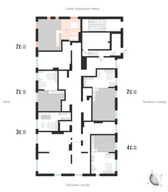 98,2 м², 2-комнатная квартира 12 900 000 ₽ - изображение 55