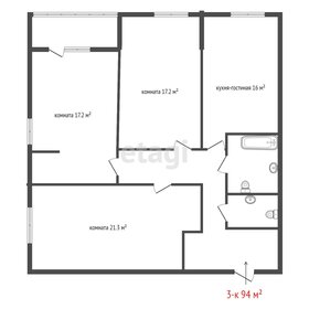 Квартира 94 м², 3-комнатная - изображение 2