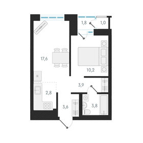 48 м², 2-комнатная квартира 5 500 000 ₽ - изображение 115