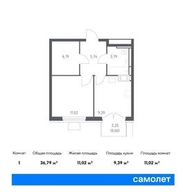 50 м², 1-комнатная квартира 7 700 000 ₽ - изображение 88