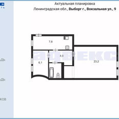 Квартира 44 м², 2-комнатная - изображение 2