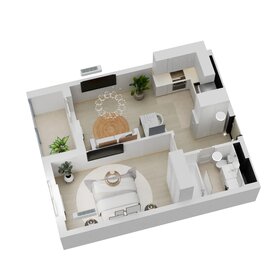 Квартира 38,4 м², студия - изображение 2